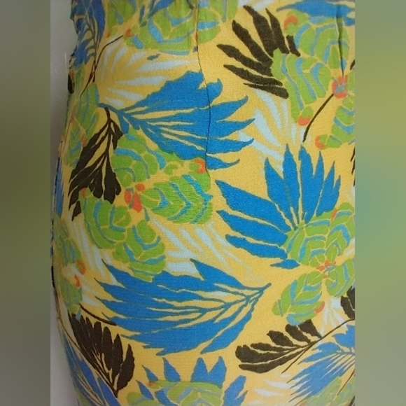 VINTAGE FLAX WRAP SKIRT - Picture 7 of 10